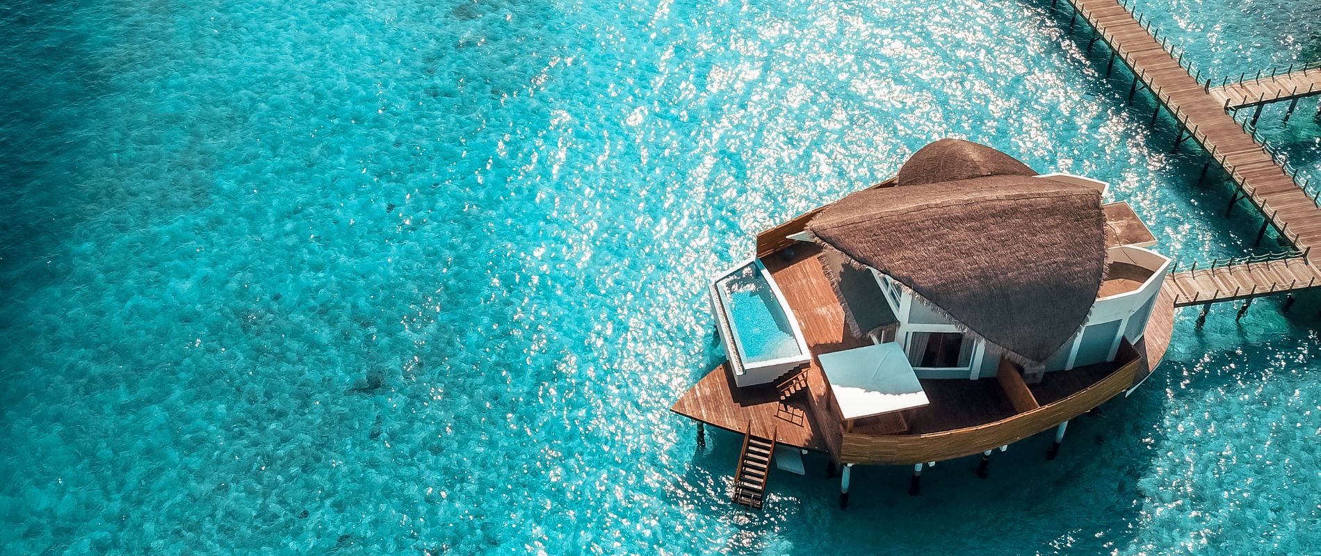 Maldivas cabaña overwater
